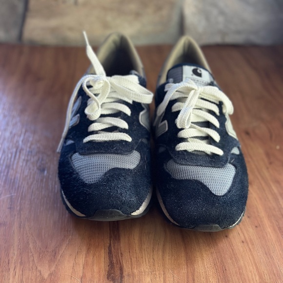 Size 11.5 - New Balance 990v1 Carhartt WIP MiUSA Dark Navy - Picture 2 of 7